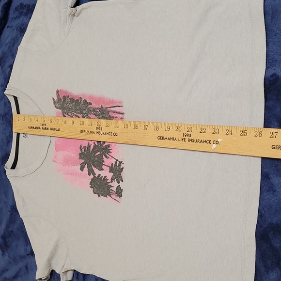 St. John's Bay- Pink Palm Trees T-shirt (Ladies XL) - Picture 7 of 11